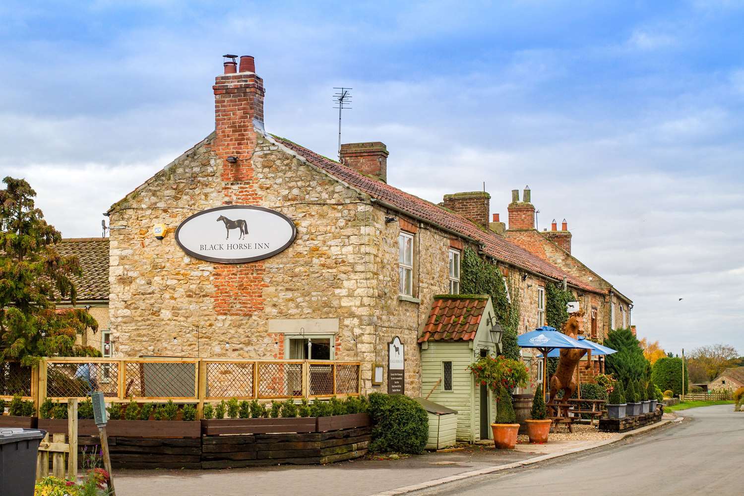 Black Horse Inn Kirkby Fleetham Esterno foto